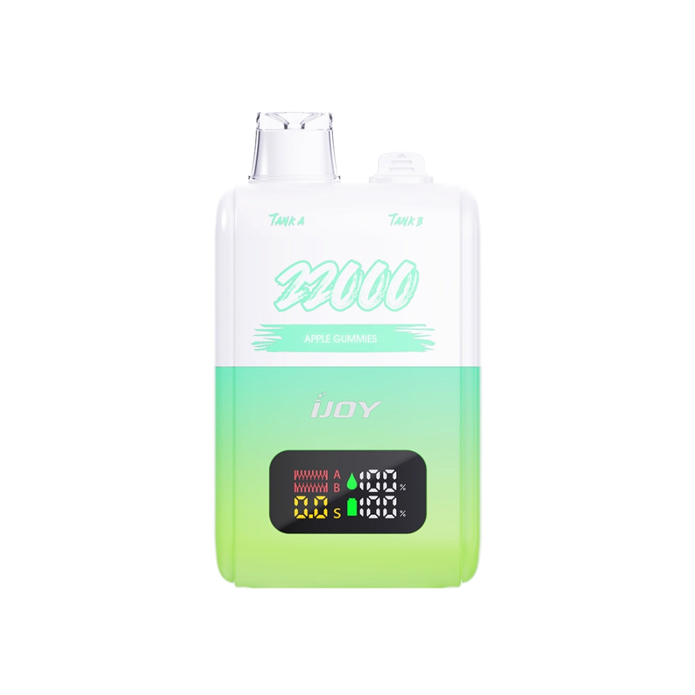 This is a ijoy disposable vape.
ijoy sd model:SD 22000.
SD mode support.
vape flavours is apple gummies.