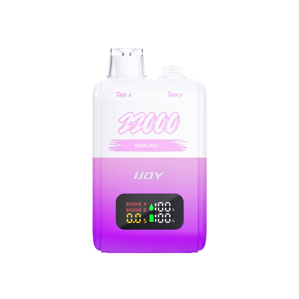 This is a ijoy disposable vape.
ijoy sd model:SD 22000.
SD mode support.
vape flavours is grape jelly.