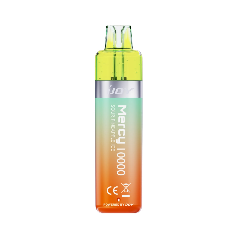 This is ijoy disposable vape.
ijoy sd model:Mercy 10000.
SD mode support.
vape flavours is sour pineapple ice.