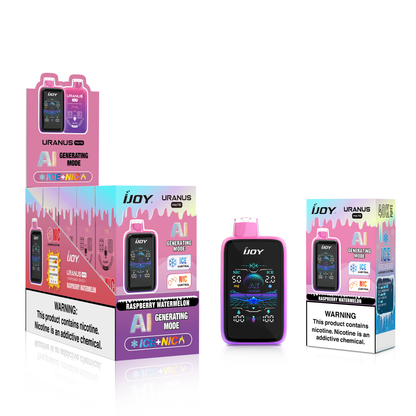 ijoy disposable vape with commodity packaging.
ijoy vape model is IJOY Uranus Mate .
Vape Flavour is RASPBERRY-WATERMELON