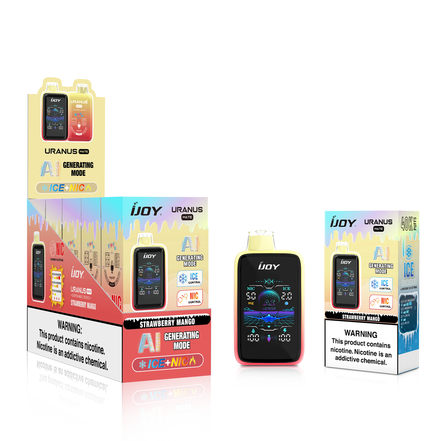 ijoy sd mode disposable vape wholesale flavour STRAWBERRY-MANGO